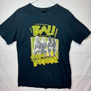 Quiksilver‎ Bali Sweet Paradise Graphic Tee Surfing T-Shirt Men's Sz Medium Y2K